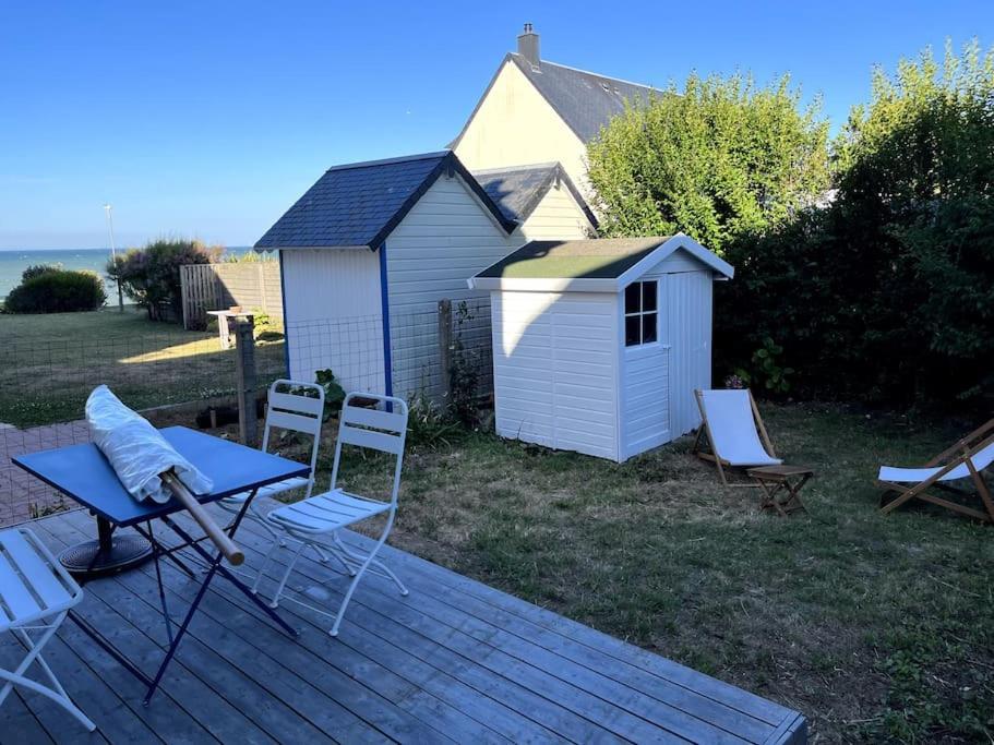 La Cabine Vue Mer Luc-sur-Mer Zewnętrze zdjęcie