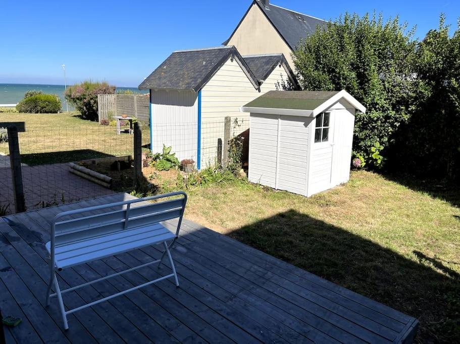 La Cabine Vue Mer Luc-sur-Mer Zewnętrze zdjęcie
